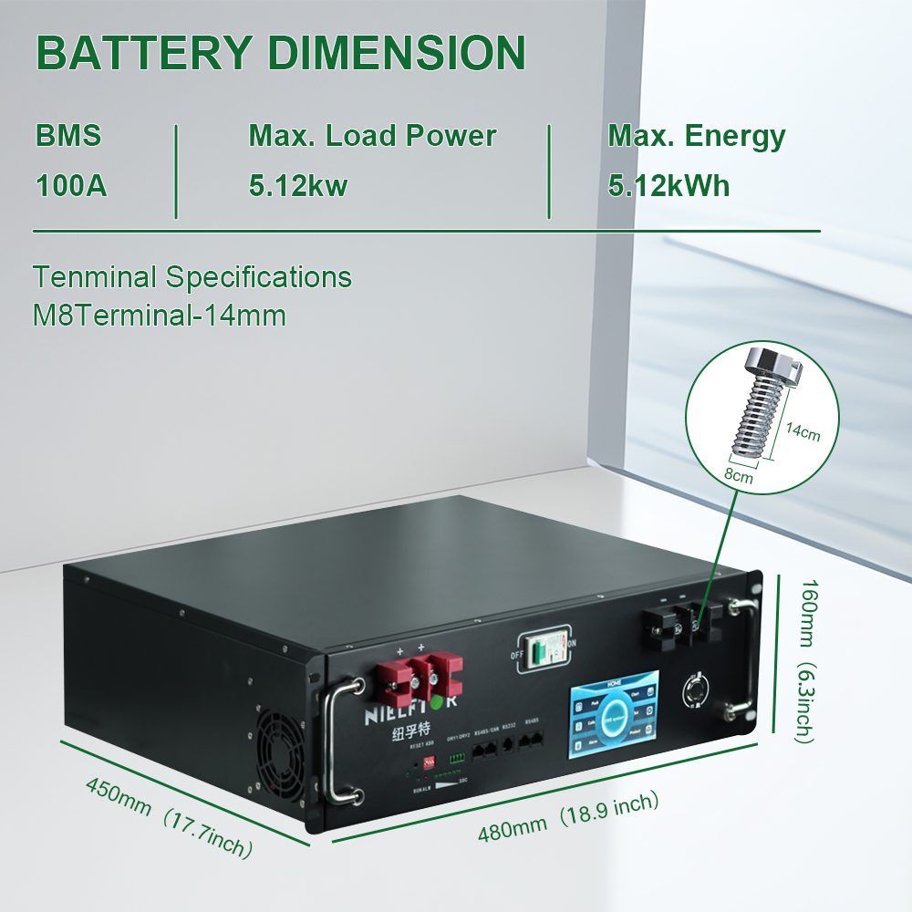 New 48V 120Ah LiFePo4 Battery  - Energy Storage Rack review and price
