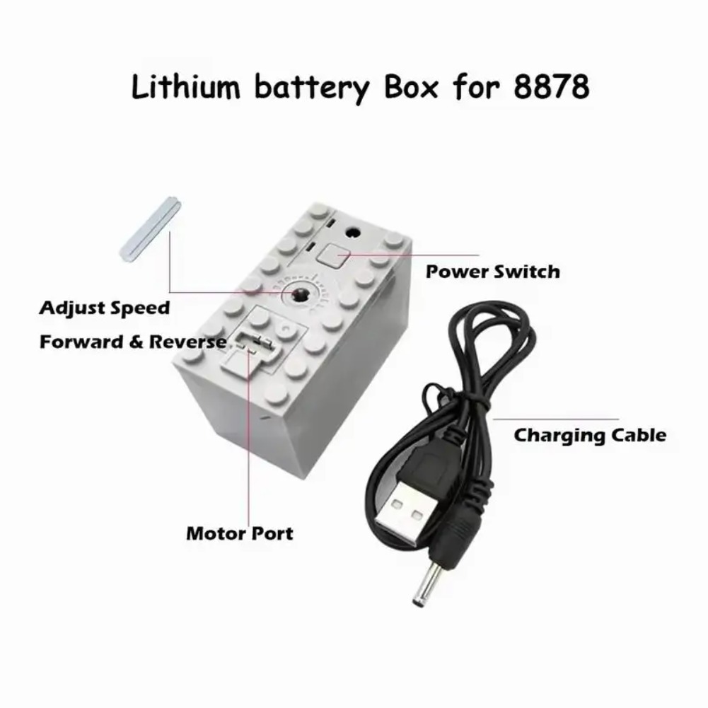 MOC Rechargeable AA /AAA Batte - Renewable Energy Lego review and price