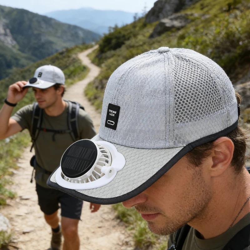 Breathable Sunhat with Solar F - Renewable Energy Fan review and price