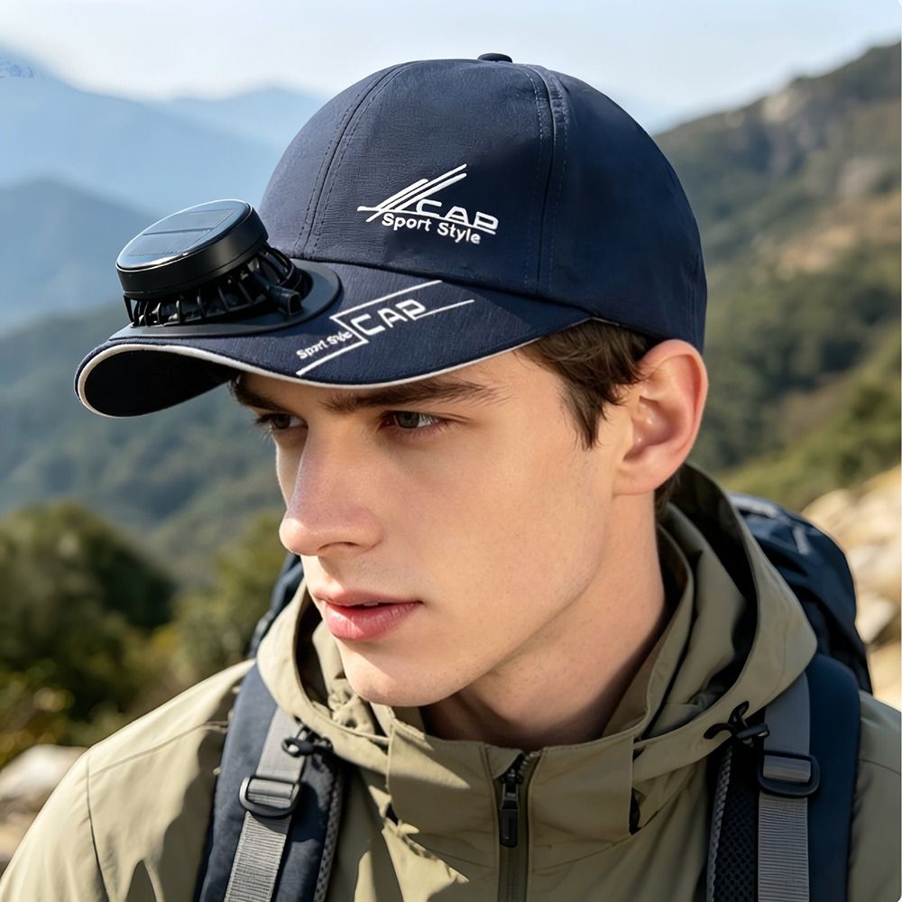 New Breathable Solar Fan Hat S - Renewable Energy Fan review and price