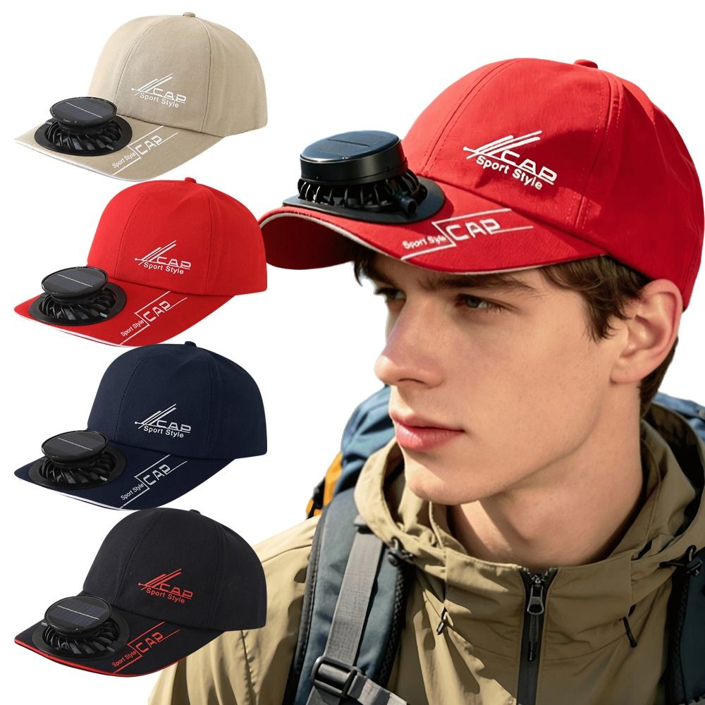 New Breathable Solar Fan Hat S - Renewable Energy Fan review and price