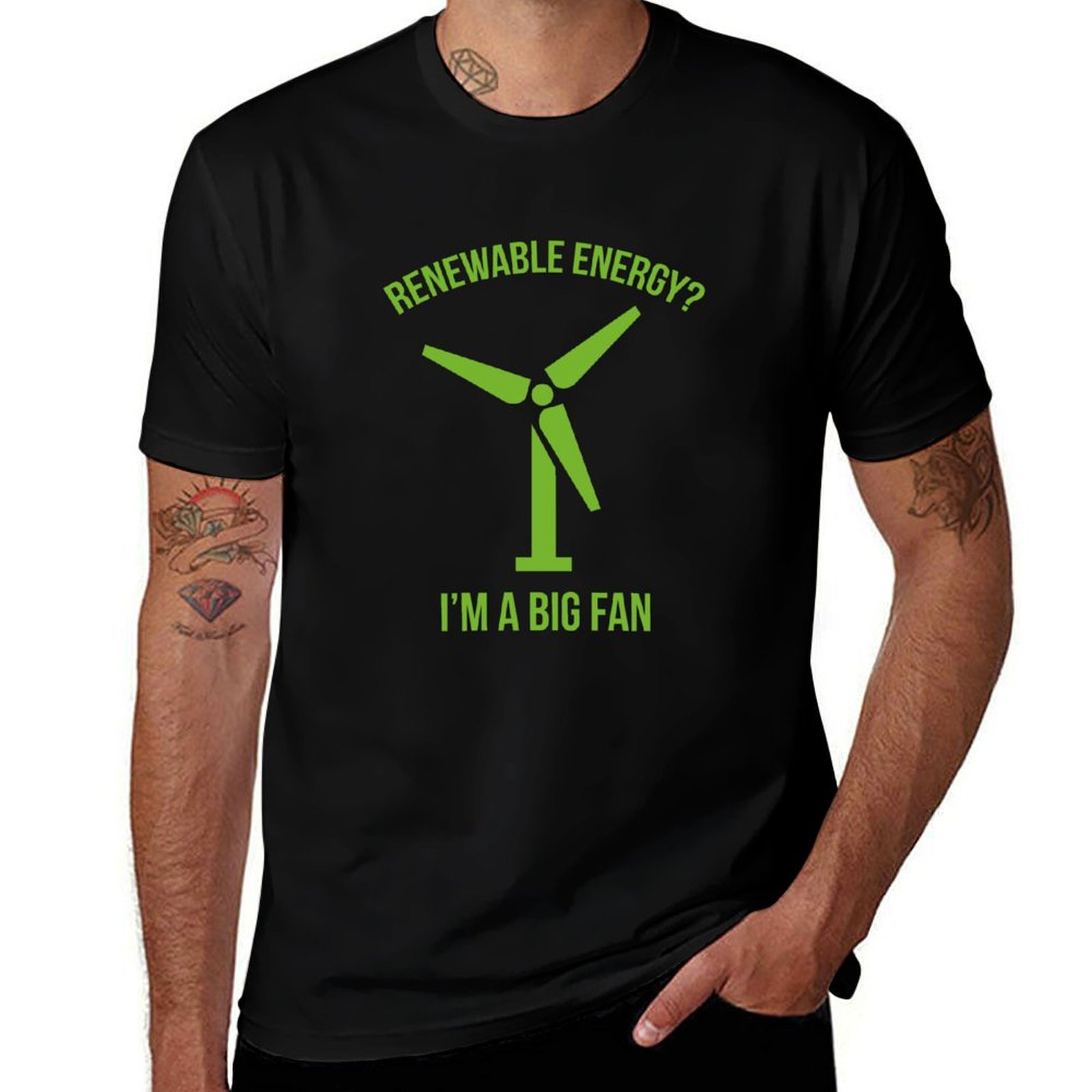 Renewable Energy T-Shirt Retro - Renewable Energy In China review and price