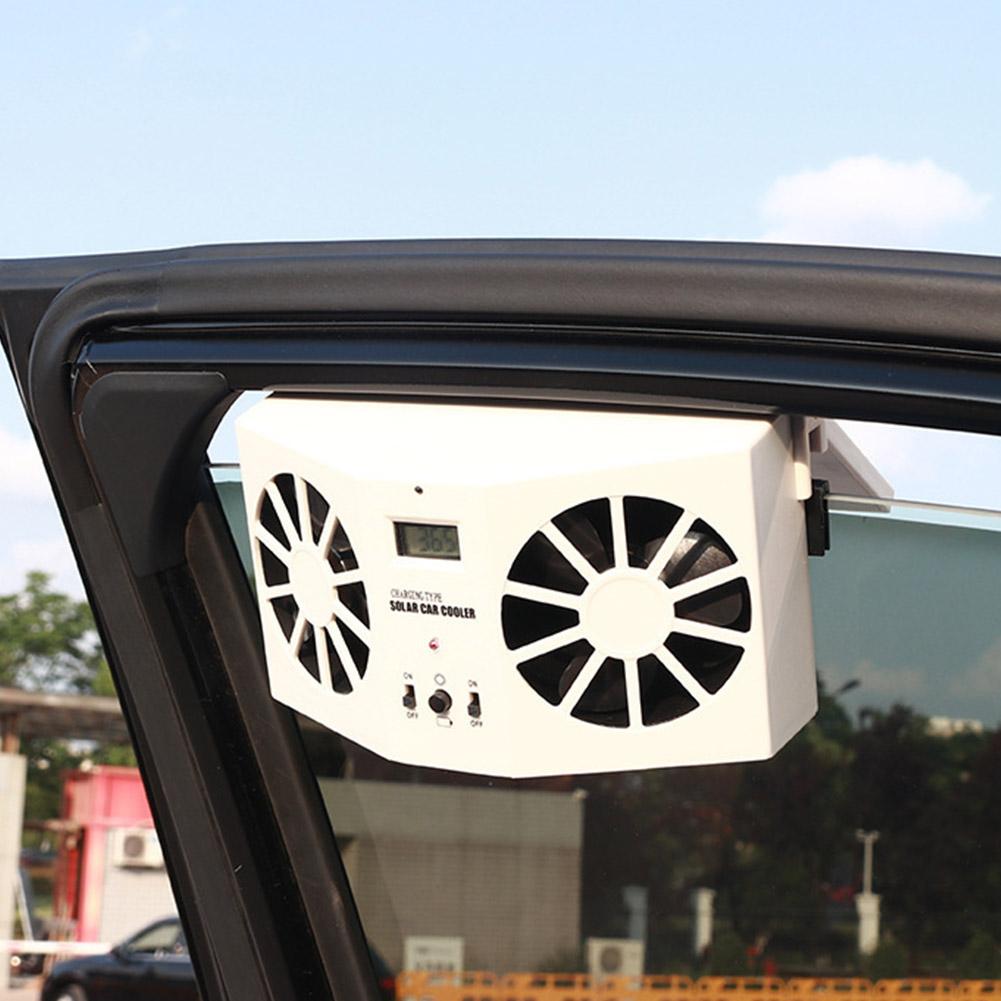 USB Solar Rechargeable Car Exh - Renewable Energy Fan review and price